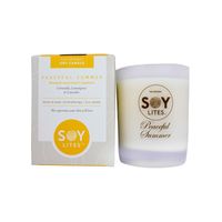 Soylites Frosted Aromatherapy Candle - Peaceful Summer, 220ml